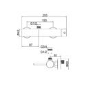 Wall-Mounted-Shower-Mixer---Diagram